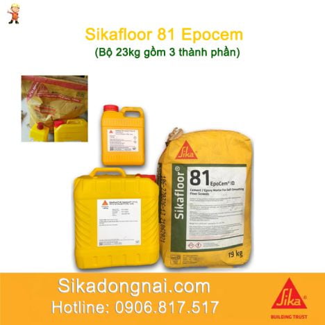 Sikafloor 81 EpoCem - Chống Thấm Sika Giá Rẻ Biên Hòa, Đồng Nai, HCM ...